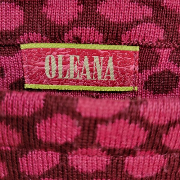 Oleana Geometric Dot Tunic Sweater - Picture 2 of 3